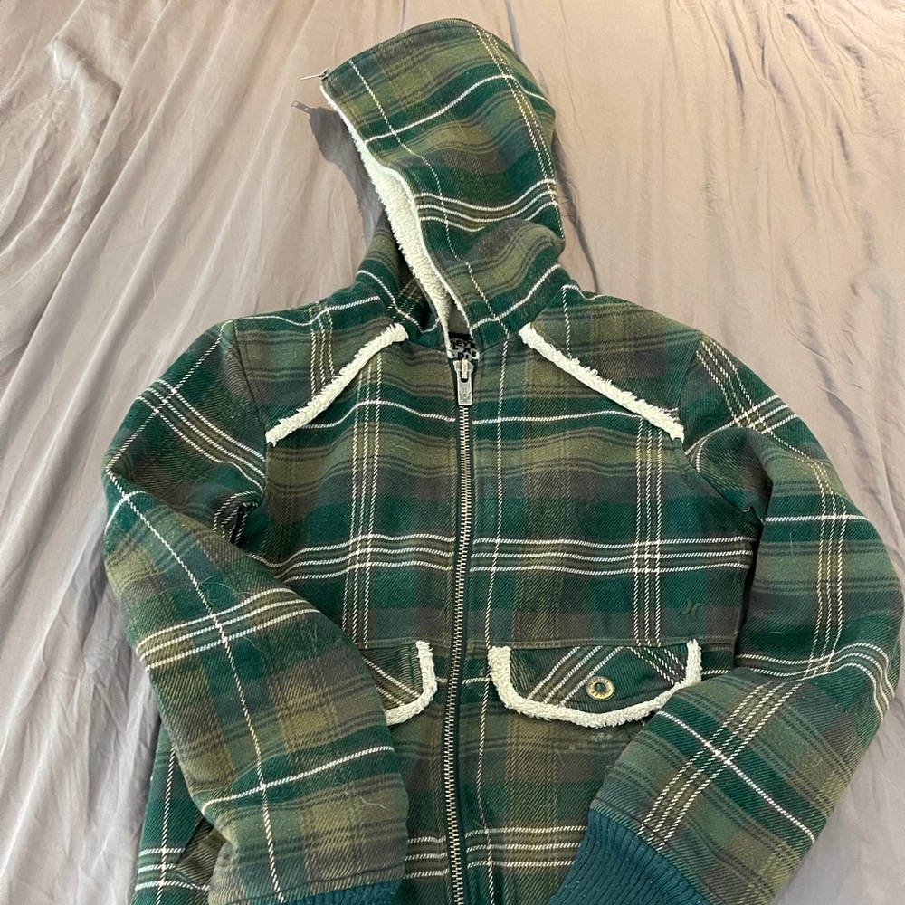 Hurley Plaid Jacket